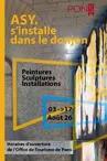 ASY. s'installe au Donjon - Sculptures, peintures, installations